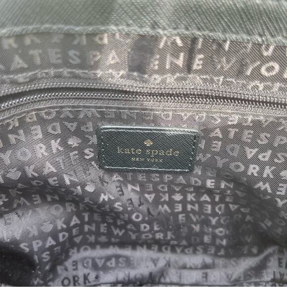 KATE SPADE Leather Black Crossbody Bag with Chain - Picture 6 of 6